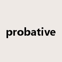 probative是什么意思