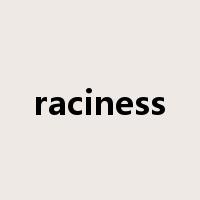 raciness是什么意思