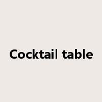 Cocktail table是什么意思