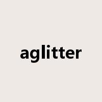 aglitter是什么意思