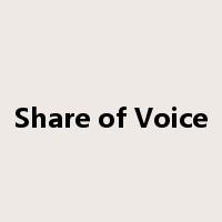 Share of Voice是什么意思