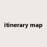itinerary map是什么意思