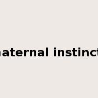 maternal instincts是什么意思