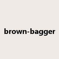 brown-bagger是什么意思