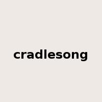 cradlesong是什么意思