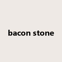 bacon stone是什么意思