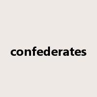 confederates是什么意思