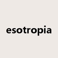 esotropia是什么意思