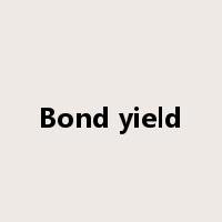Bond yield是什么意思