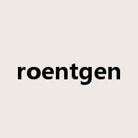roentgen是什么意思