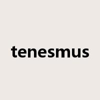 tenesmus是什么意思