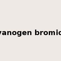 cyanogen bromide是什么意思