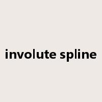 involute spline是什么意思