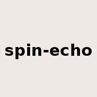 spin-echo是什么意思