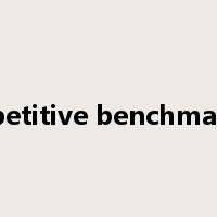 competitive benchmarking是什么意思