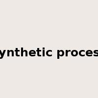 synthetic process是什么意思