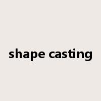 shape casting是什么意思
