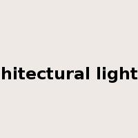 architectural lighting是什么意思