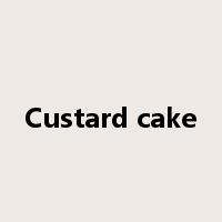 Custard cake是什么意思
