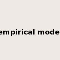 empirical model是什么意思