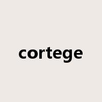 cortege是什么意思