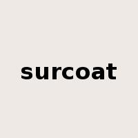 surcoat是什么意思