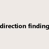direction finding是什么意思