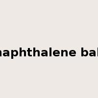 naphthalene ball是什么意思