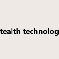 stealth technology是什么意思