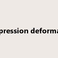 compression deformation是什么意思