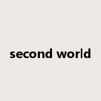 second world是什么意思