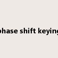 phase shift keying是什么意思