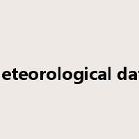 meteorological data是什么意思