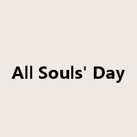 All Souls' Day是什么意思