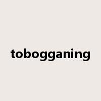 tobogganing是什么意思