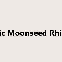 Asiatic Moonseed Rhizome是什么意思