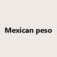 Mexican peso是什么意思