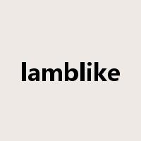lamblike是什么意思