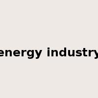 energy industry是什么意思