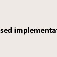phased implementation是什么意思