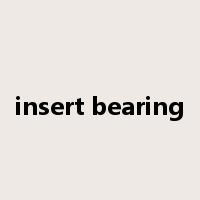insert bearing是什么意思