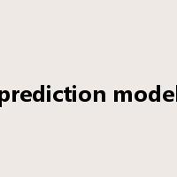 prediction model是什么意思