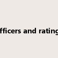 officers and ratings是什么意思