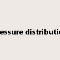 pressure distribution是什么意思