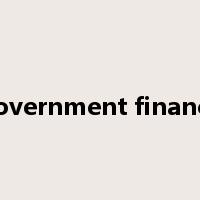 government finance是什么意思