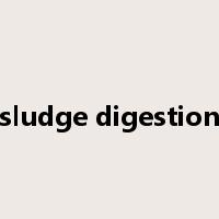 sludge digestion是什么意思