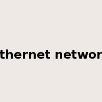 ethernet network是什么意思