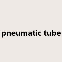 pneumatic tube是什么意思