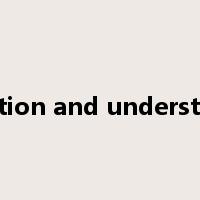 perception and understanding是什么意思