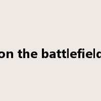 on the battlefield是什么意思